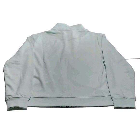 Amazon Essentials Men Small Mint Green Full Zip Sweatshirt Activewear Ltwt NWOT - Picture 2 of 13